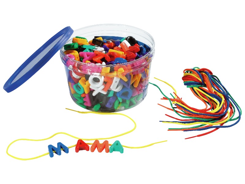 LACING BEADS Letters