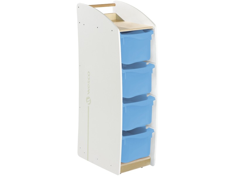 Bac Desserte Gunki - Dimensions 34 X 9 X 23 Cm - Rangement Léger Et Pratique - 9