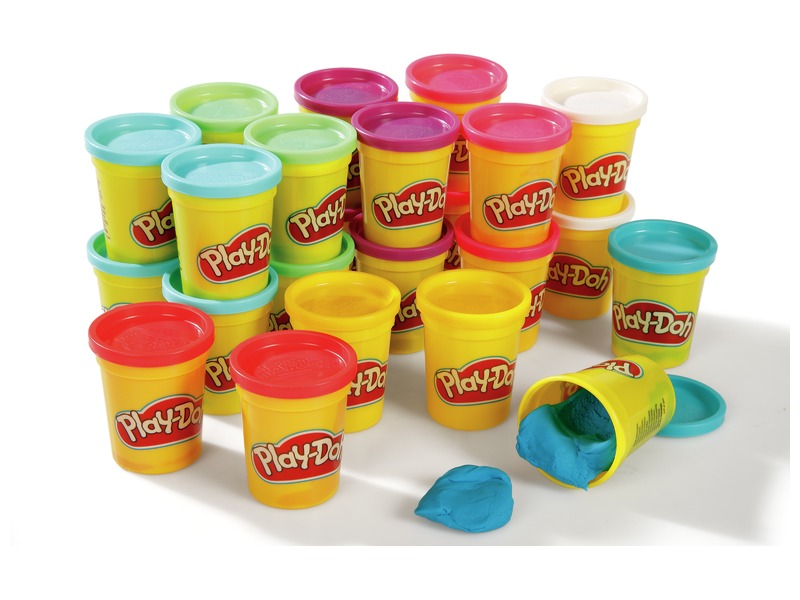 Lot de 12 pots de pâte à modeler Play-Doh - Couleurs Été