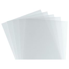 FEUILLES PLASTIFIÉES pour peinture film translucide