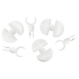 PINCES DOUBLES ORIENTABLES POUR CERCEAUX