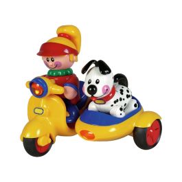 MES PREMIERS AMIS Le side-car avec chien