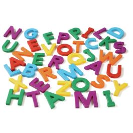GROSSE MAGNETISCHE BUCHSTABEN Mehrfarbig