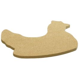 SUPPORT PLAT À DÉCORER Poule