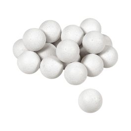BALLES DE BABY-FOOT  EN LIÈGE PEINTES EN BLANC