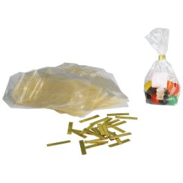 SACHETS DE CELLOPHANE ET FERMETURES À DÉCORER