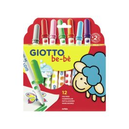 STIFTEN MET DIKKE PUNT Be-bè Etui met 12 stiften