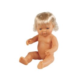 POUPÉE CORPS DUR AVEC CHEVEUX 38 CM June