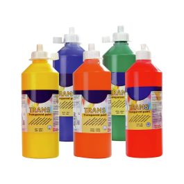 MAXI LOT GOUACHE TRANSLUCIDE 5 x 500 ml