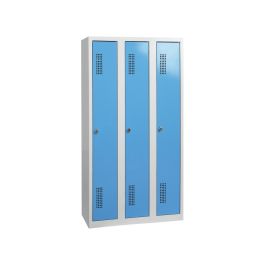VESTIAIRE/PENDERIE MÉTALLIQUE 3 portes