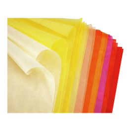 FEUILLES DE PAPIER DE SOIE 18 g Couleurs chaudes