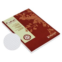 BLOC DE FEUILLES PETITS CARREAUX A5 - 200 pages - 100% recyclé