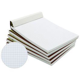 BLOC DE FEUILLES PETITS CARREAUX A5 - 200 feuilles