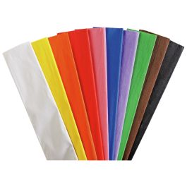 VELLEN CRÊPEPAPIER 28 g Felle kleuren