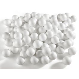 BOULES EN POLYSTYRÈNE À DÉCORER Ø 5 cm
