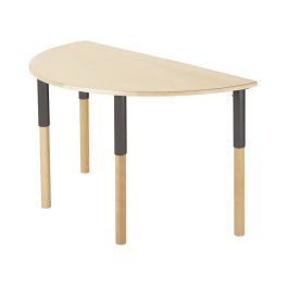 TABLE PLATEAU STRATIFIE Avec pieds réglables - 120 x 60 cm