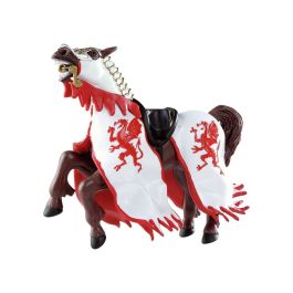  FIGURINE CHEVAL DU ROI AU DRAGON ROUGE