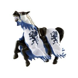  FIGURINE CHEVAL ROI AU DRAGON BLEU