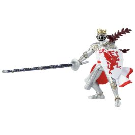FIGURINE Roi au dragon rouge