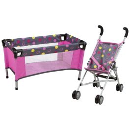 MAXI LOT POUSSETTE + LIT pour poupée