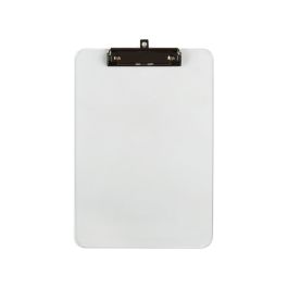 PORTE BLOC A4 À PINCE PLEXI