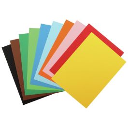 BLOC CANSON FEUILLES DE PAPIER COLORÉ 185 g Couleurs classiques