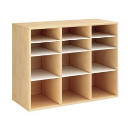 MEUBLE MÉLAMINÉ H: 81 cm - L: 105 cm 9 étagères