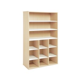 MEUBLE MÉLAMINÉ H: 162 cm - L: 105 cm 9 étagères