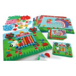 JEU DE MOSAÏQUES EN BOIS Mosaïco Animo