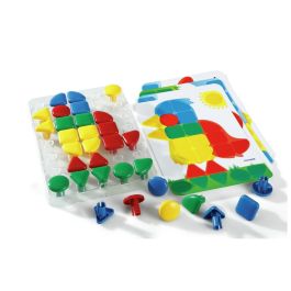 KIT GÉOMOSAÏQUES Ø 4 CM Couleurs primaires