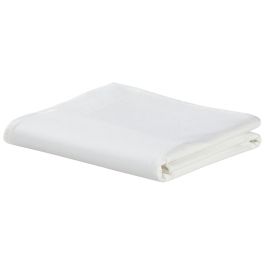 LINGE DE LIT 100% COTON BLANC STABILISÉ Drap plat