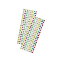 STRASS GÉOMÉTRIQUES Couleurs vives