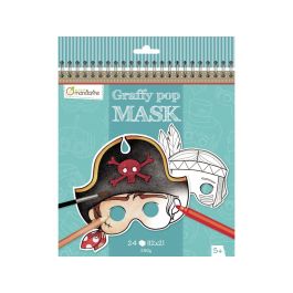 CAHIER DE MASQUES À DÉCORER Aventuriers