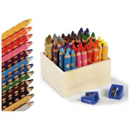 CRAYONS DE COULEUR AQUARELLABLES Groove triple one Classpack