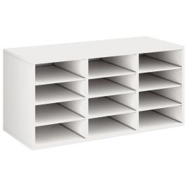 MEUBLE MÉLAMINÉ H: 51 cm - L: 105 cm 9 étagères