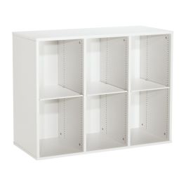 MÖBELSTÜCK MIT MELAMINBESCHICHTUNG H: 81 cm - L: 105 cm 3 Regalbretter