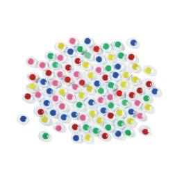 YEUX MOBILES ADHÉSIFS DE COULEURS