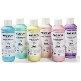 GOUACHE PASTEL 6 x 250 ml