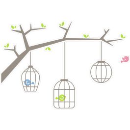 STICKERS MULTISURFACES Les oiseaux