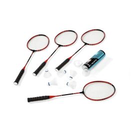 KIT BADMINTON Raquette Junior Plus pour 4 enfants