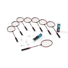 KIT BADMINTON Raquette Junior Plus pour 8 enfants