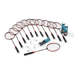 KIT BADMINTON Raquette Junior Plus pour 12 enfants