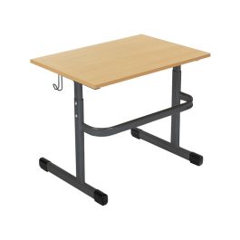TABLE SCOLAIRE RÉGLABLE Plateau stratifié Individuelle