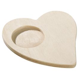 BOUGEOIR À DÉCORER Cœur
