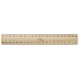 OUTIL DE TRAÇAGE EN BOIS DOUBLE DÉCIMÈTRE