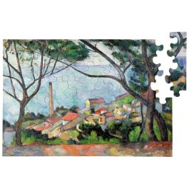 PUZZLE D'ART VUE SUR L'ESTAQUE de Paul CÉZANNE