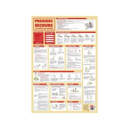 POSTER ÉDUCATIF Les premiers secours