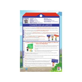POSTER ÉDUCATIF La laïcité