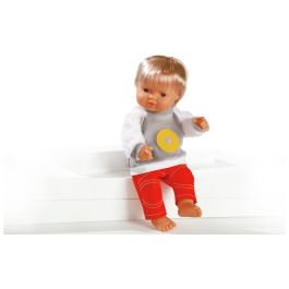 POUPÉE CORPS DUR HABILLÉE 38 cm Ruben