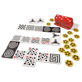 DOMINOS GÉANTS TACTILES RECTO/VERSO